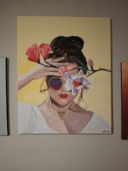 Acrylic Canvas Painting 