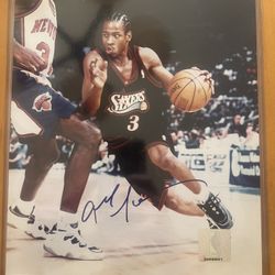 Autographed Allen Iverson Picture 