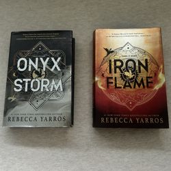 The Empyrean Series - Iron Flame + Onyx Storm