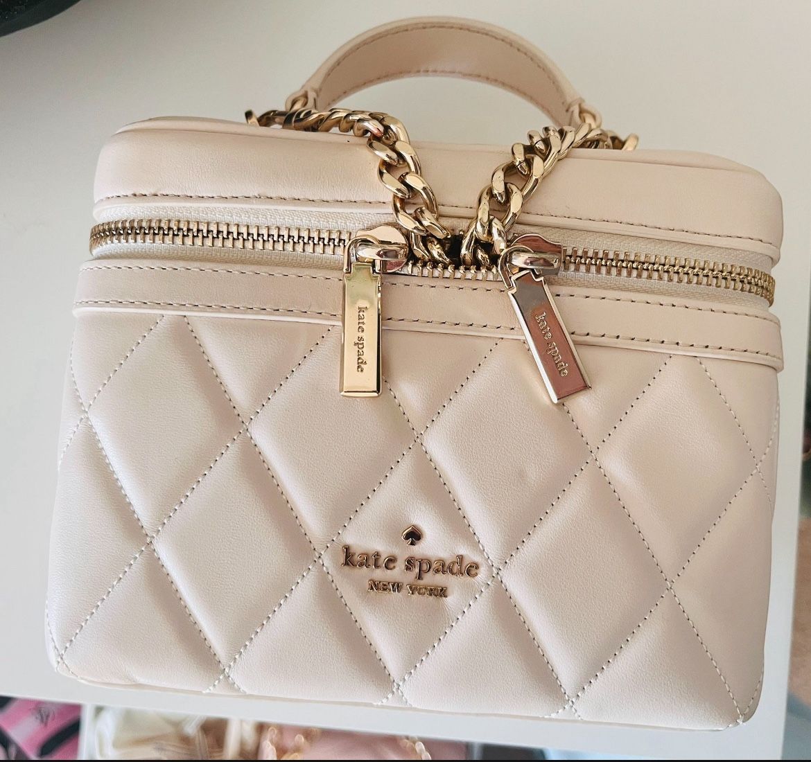 Kate Spade Carey Quilted Leather Crossbody Trunk