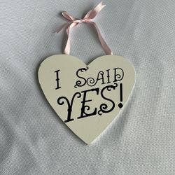 Engagement Heart Sign