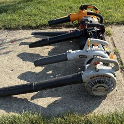 (5) Gas Leaf Blowers - ALL 5 For $20