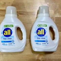 All Free & Clear laundry detergent 24 load