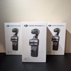 Brand New DJI Osmo Pocket 4