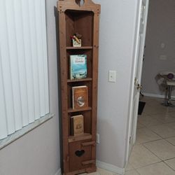 Wood Corner Shelf