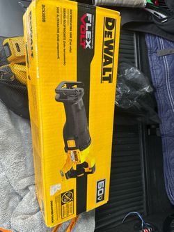 DEWALT DCS389B FLEXVOLT 60V MAX Brushless Reciprocating Saw