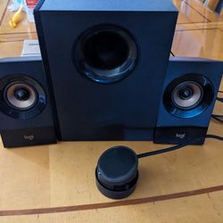 Logitech Z533 Computer Speakers With Subwoofer 