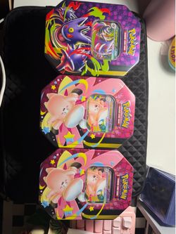 Gengar/clefable moonlight tin