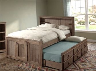 Twin Captain Bed Kids