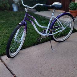Shogun Stone Harbor Cruiser Bike - Purple, 26" Wheel