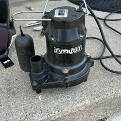 Ever built sump pump