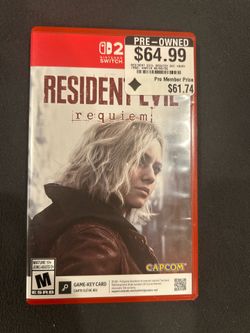 Resident evil requiem switch 2