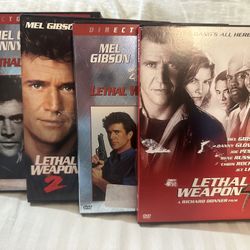MOVIES: Lethal Weapon 1, 2, 3, 4