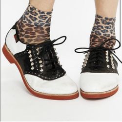 Bass Studded Oxford Shoes From Free People Woman’s Size 7