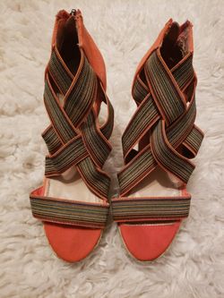 Aldo Orange wedges