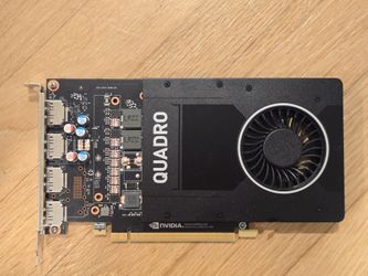 NVIDIA Quadro P2000 5GB GPU