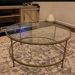 GLASS COFFEE TABLE