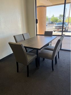 Dining set with 6 chairs