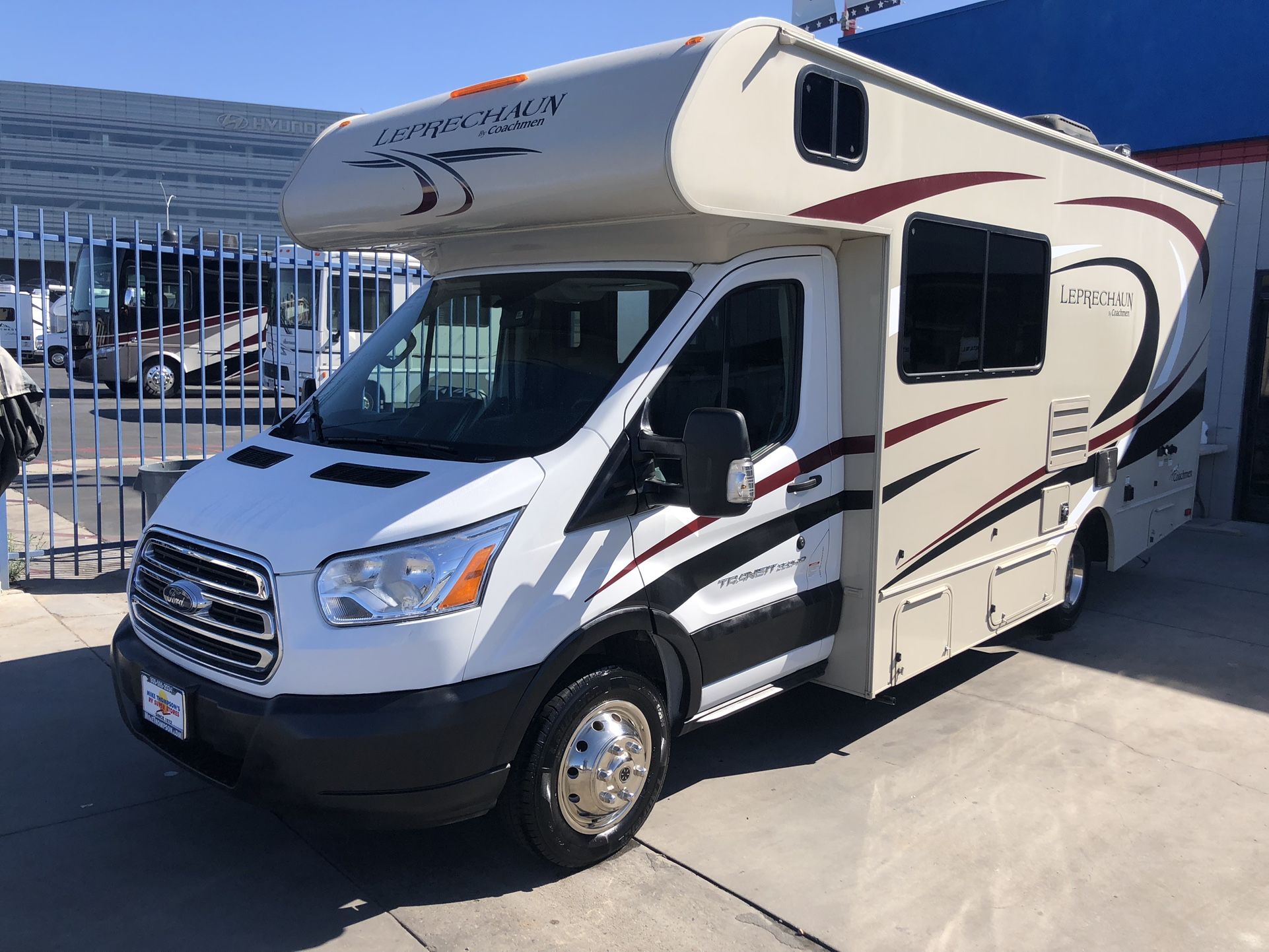 B+ / Small Class C Motorhome - Only 24ft On The Ford Transit Chassis - Financing Available