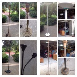 Lamps, various table lamps only $10 each