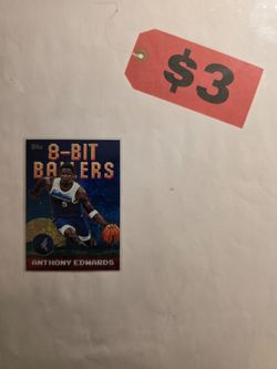 2025-26 Topps 8-Bit Ballers
Anthony Edwards
#8B-18 Holofoil