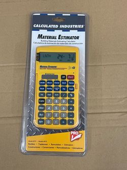 Material Estimator Calculator
