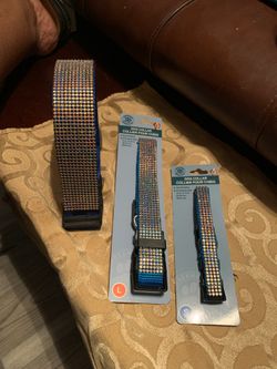 Dog collars blingy sparkle