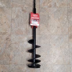 Goldblatt Red Mix Monster Mud Mixer for 1/2" or Larger Drill