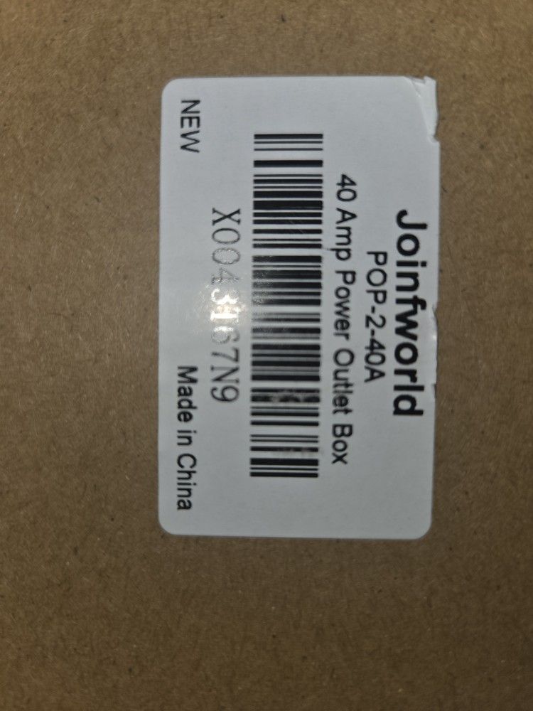 40amp Power Outlet Box