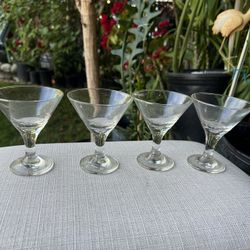 Mini Deserts Glass Cups Set 3 Dlrs