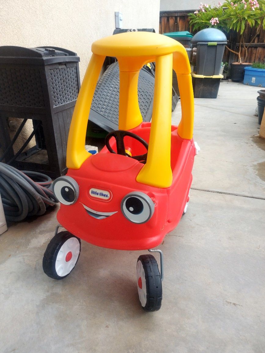 Ride on car cozy couple push car riding toy buggy
