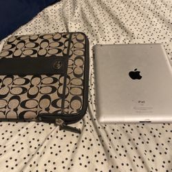 Coach iPad Case And iPad 