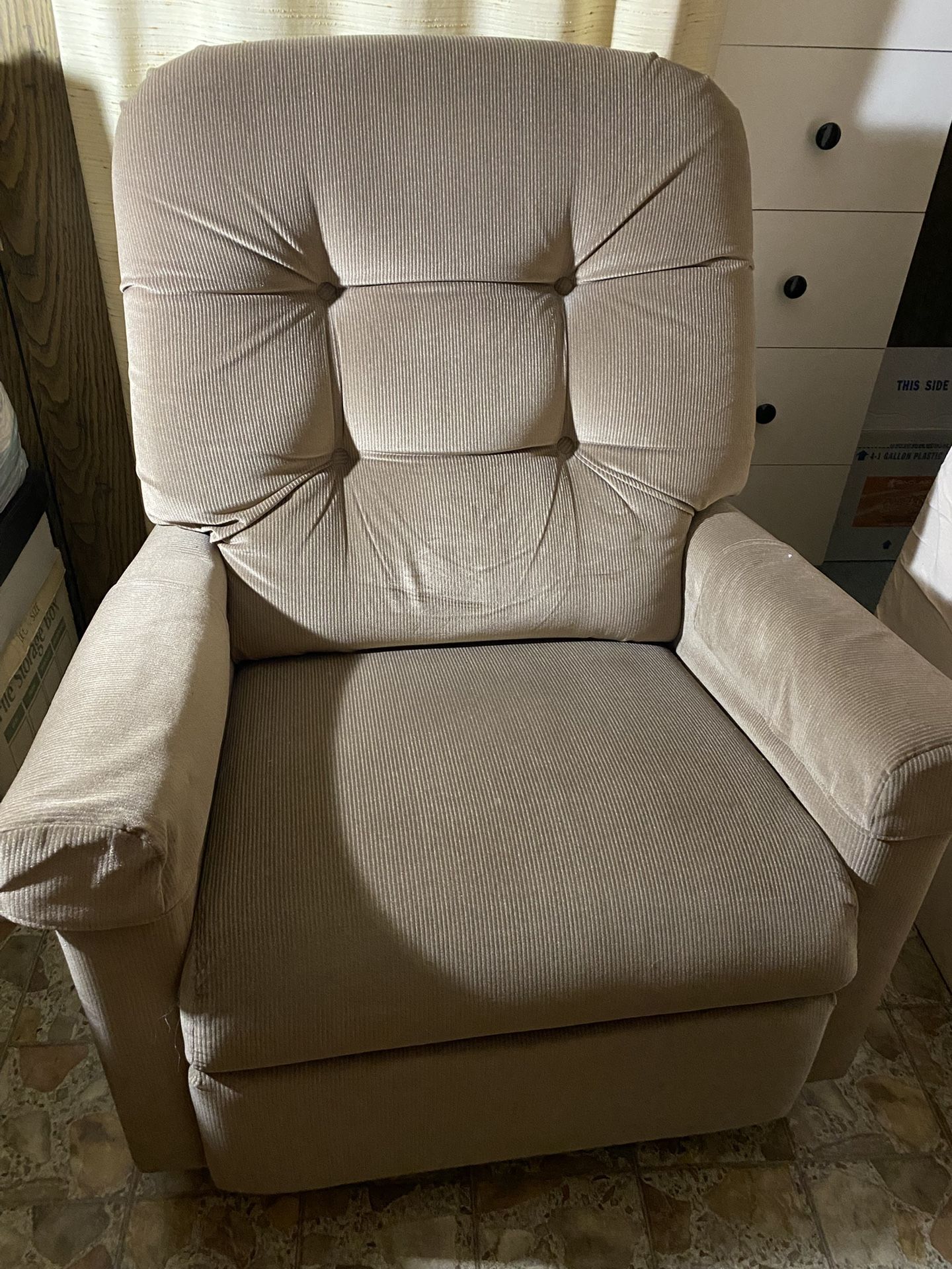 Reclining Foot Rest Chairs Like New. Never Used