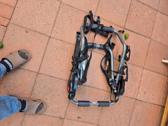 Bike rack double.