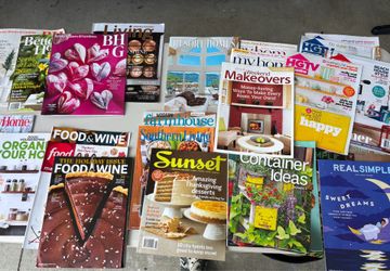 Back Issues of Popular Magazines Bundle