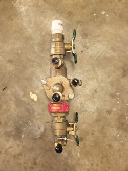 Back Flow Preventor