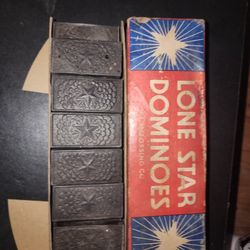 Lone Star Wooden Dominoes
