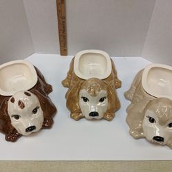 Hand painted Ceramic Dog Dishes