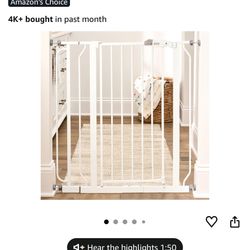Extra Tall Expandable Baby Gate 