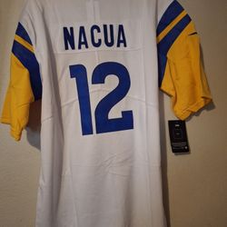 Puca Nacua L A Rams Jersey Sizes S Thru 2X