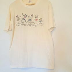 Vintage Rare 90s Jetsons Grateful Dead Tour Tshirt 