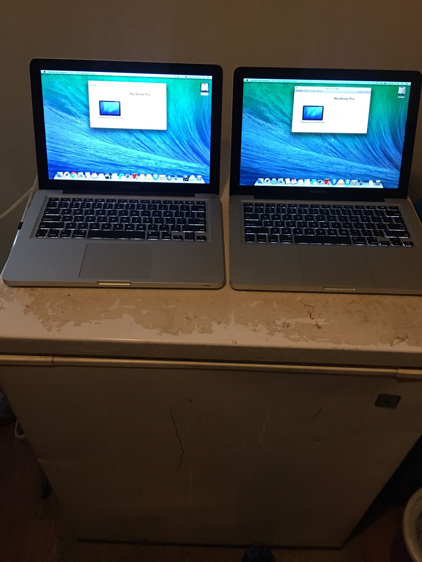 2 UNLOCKED Mid 2012 13 inch MacBook Pro i5/4gb/500gb with Final Cut Pro X, Studio One, Parallel desktops with Windows 7. And More