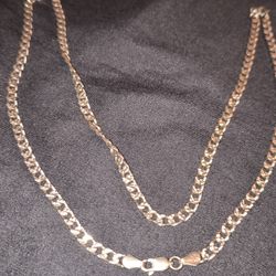 Sterling Silver Cuban Mens Chain