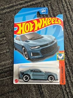Hot Wheels Blue ’17 Chevy Camaro ZL1 | Brand New | Muscle Mania