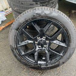 4 Brand New Dodge Ram Wheels And Tires Sz 22
