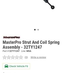 MasterPro  Strut And Coil Spring Assembly