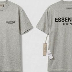 Fear of God Essentials Black T-Shirt New