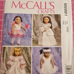 AMERICAN GIRL DOLL AND CLOTHING PATTERNS