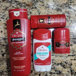Old Spice Bodywash/Deodorants Bundle