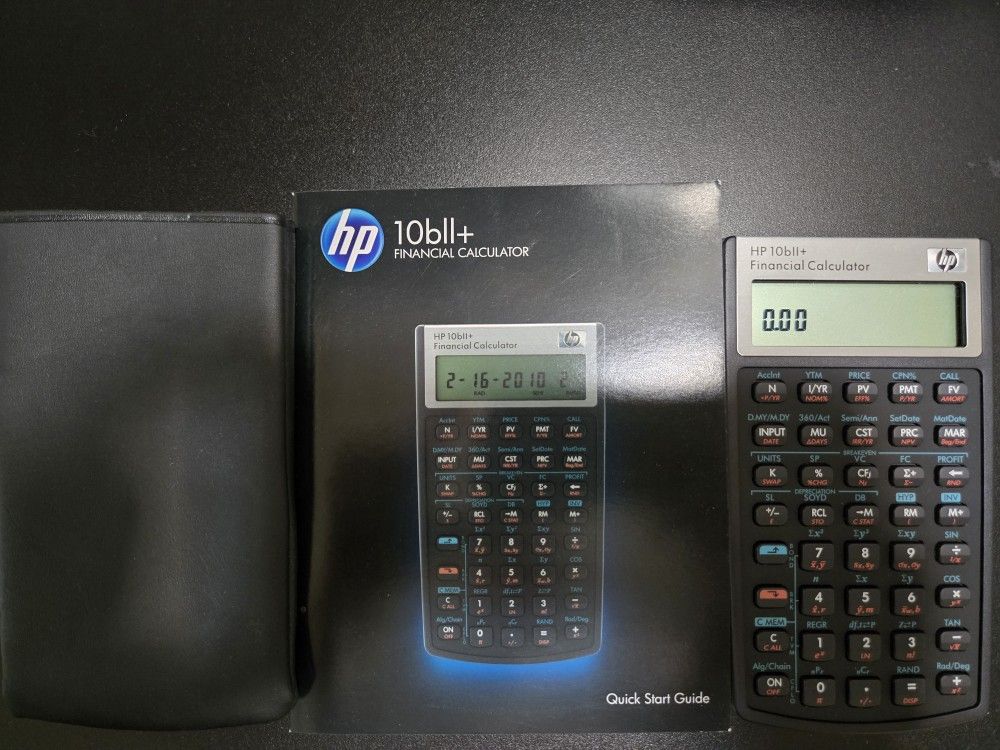 HP 10bii+ Financial Calculator
